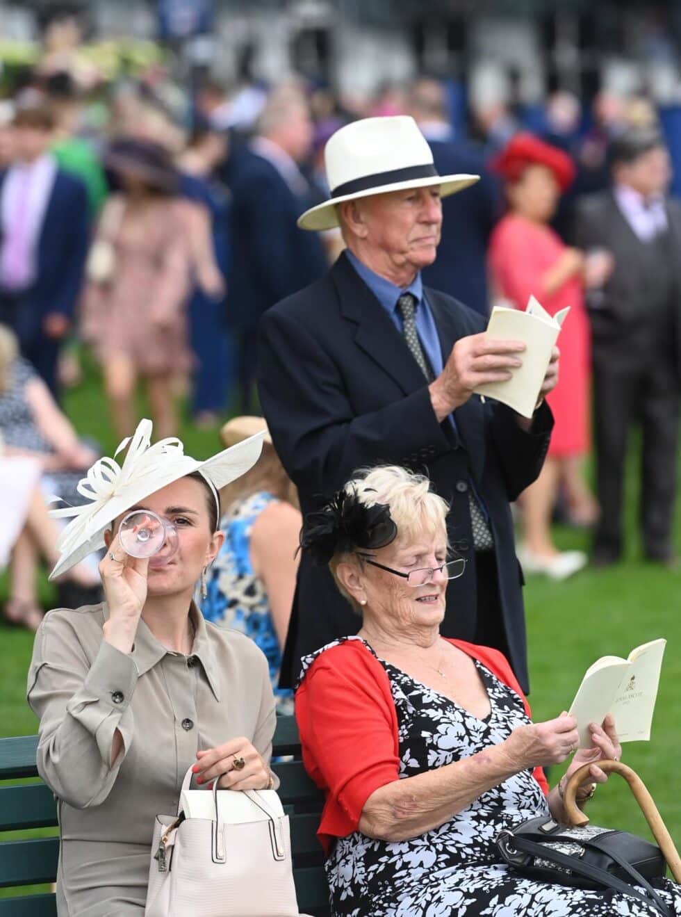 Estilismos y pamelas en Ascot