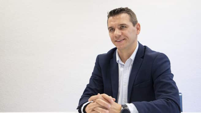 El secretario general de Jupol, Aarón Rivero, en una entrevista con El Independiente. El secretario general de Jupol, Aarón Rivero, en una entrevista con El Independiente.