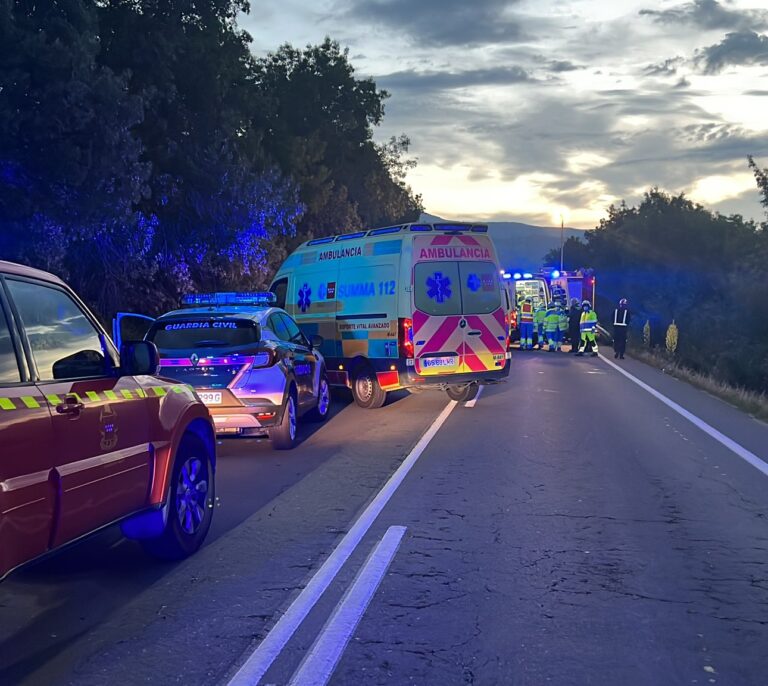 Mueren cuatro mujeres jóvenes en un accidente en Collado Villalba
