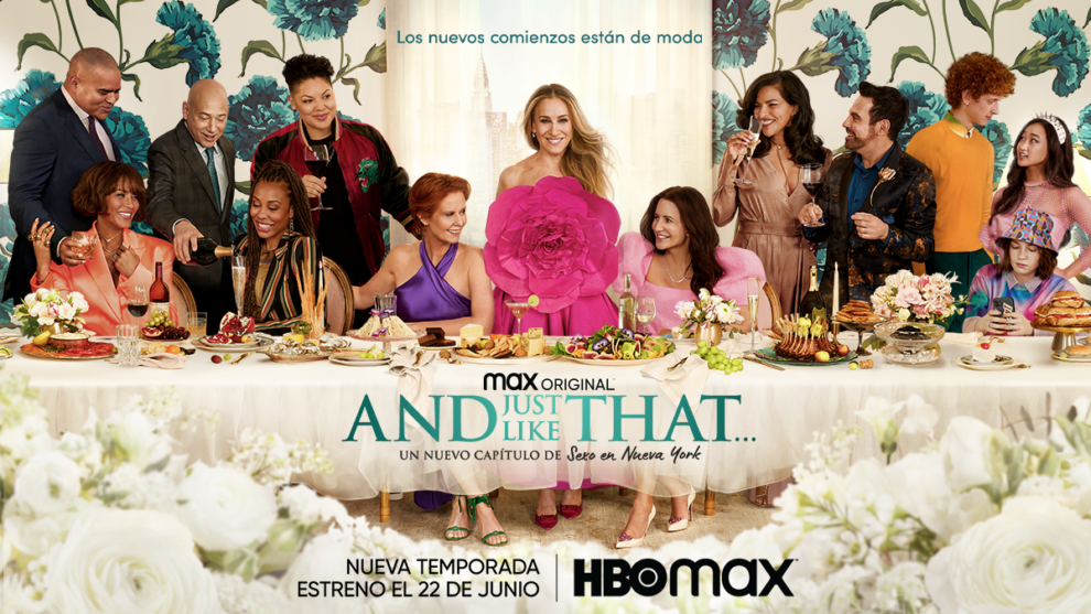 Imagen promocional de la segunda temporada de 'And just like that...'