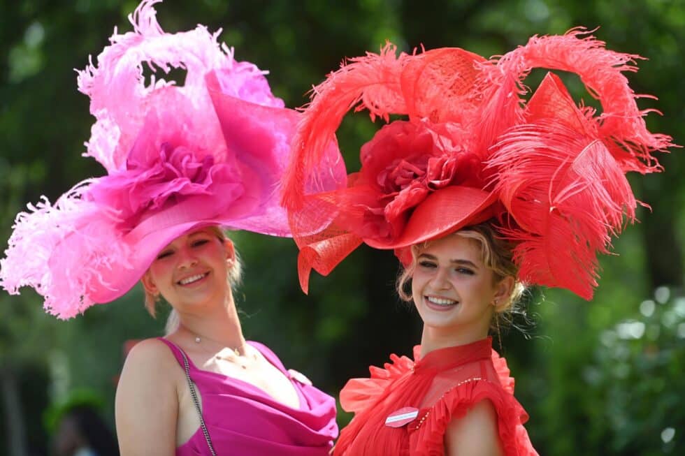 Las pamelas de Ascot son verdaderamente impresionantes