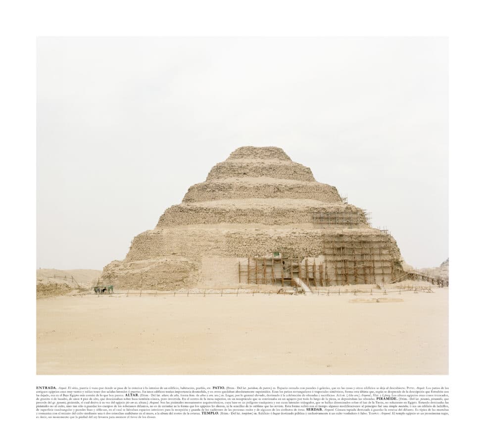 'Tipologías'. Complejo Funerario. Saqqara, 2010. © Bleda y Rosa, VEGAP, Madrid, 2023