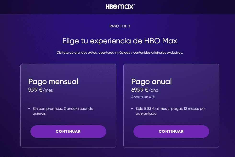 Precio de las diferentes suscripciones de la plataforma digital HBO Max que subirá su tarifa a partir de 14 de julio 2023