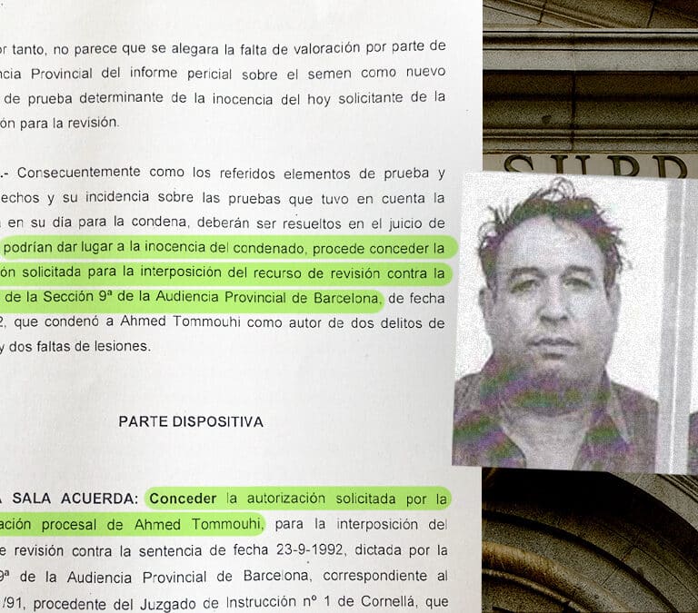 El Supremo estudia tras 30 años si anula la condena de Ahmed, el marroquí al que confundieron con un violador