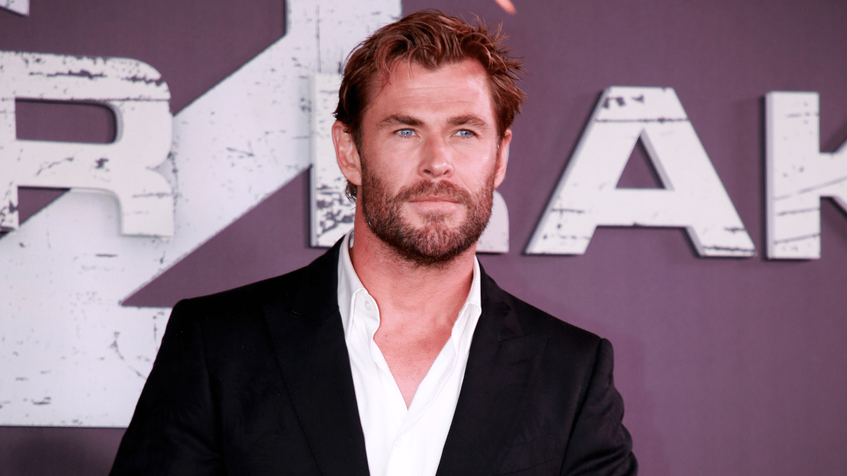 Chris Hemsworth en la presentación de 'Tyler Ryke 2'