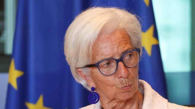 christine-lagarde-bce La presidenta del Banco Central Europeo (BCE), Christine Lagarde.