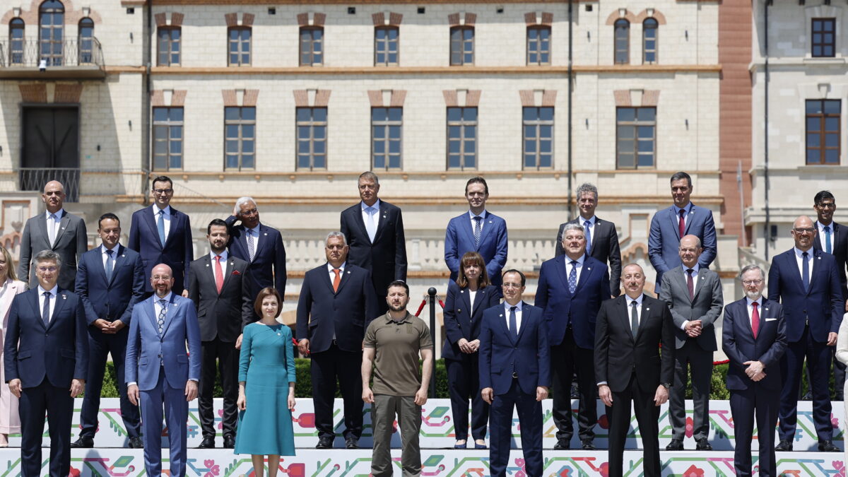 Cumbre de la Comunidad Política Europea en Moldavia