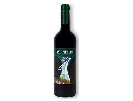 Botella de Cornitero Maceración Carbónica 2022, uno de los vinos preferidos por los jóvenes españoles en 2023 según el Concurso VinoSub30