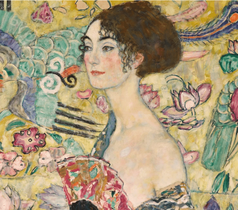 La 'Dama con abanico' de Klimt marca el precio más alto de la historia en una subasta europea
