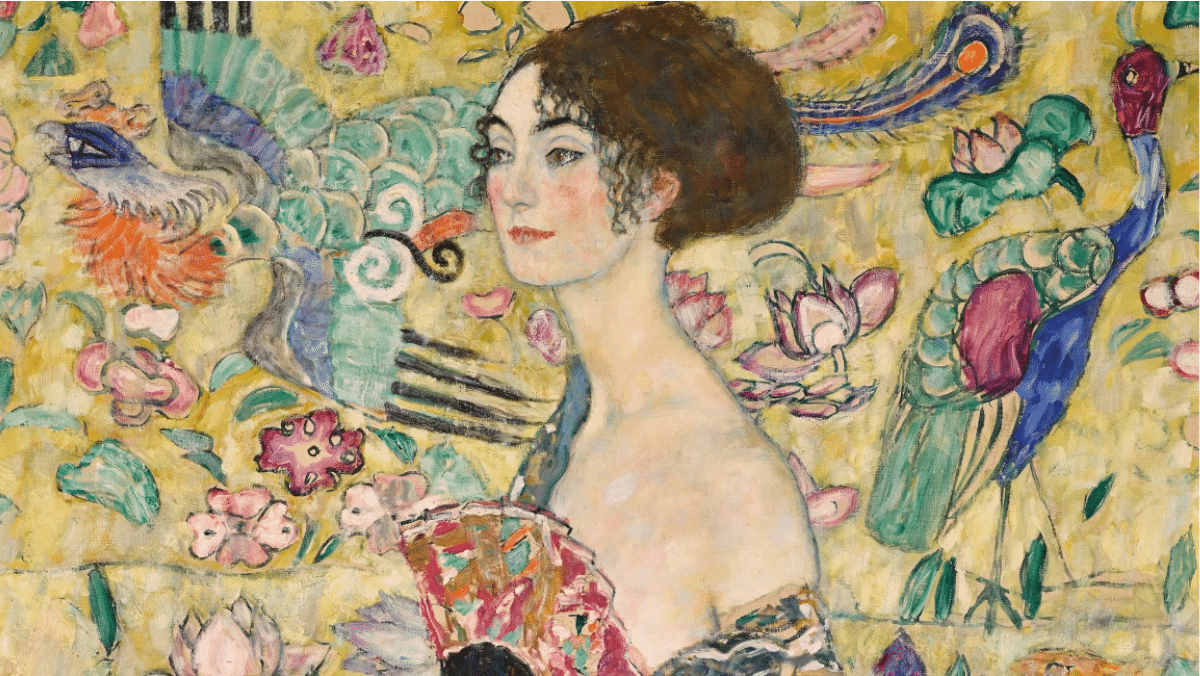 La 'Dama con abanico' de Klimt marca el precio más alto de la historia en una subasta europea