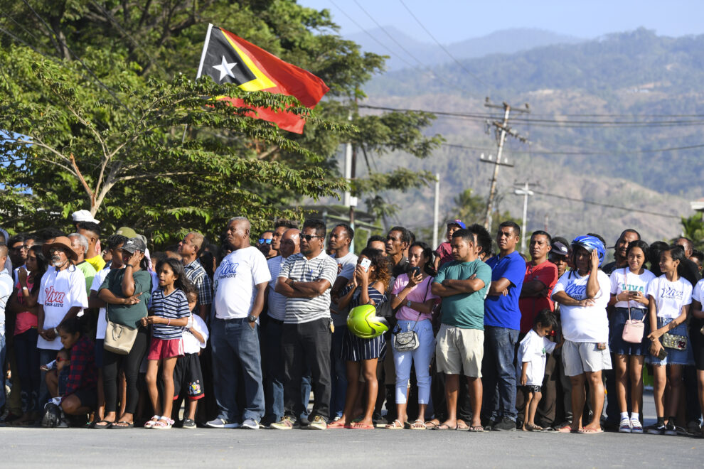 Timorenses celebran en 2019 el veinte aniversario del referéndum de independencia de Timor Oriental.