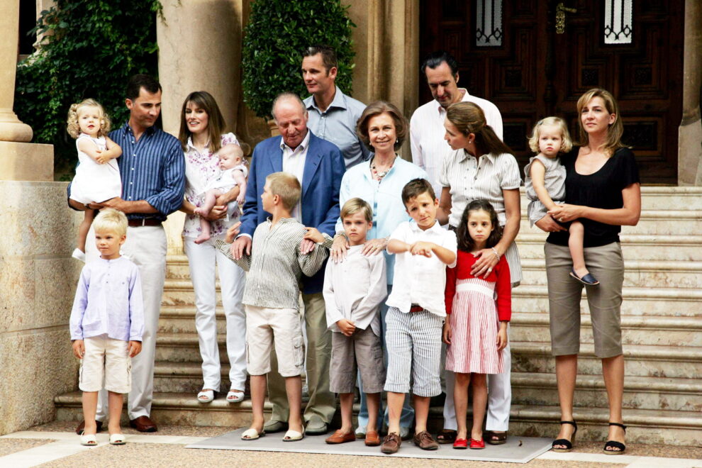 Posado veraniego de la Familia Real, en Palma de Mallorca en 2007