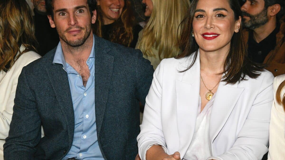 Tamara Falcó e Íñigo Onieva, en el desfile de Pedro del Hierro