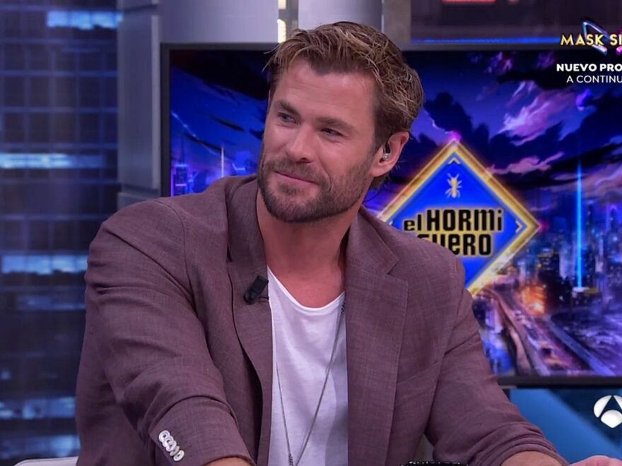 Chris Hemsworth habría podido conocer a la reina Letizia y la infanta Sofía después de 'El Hormiguero'