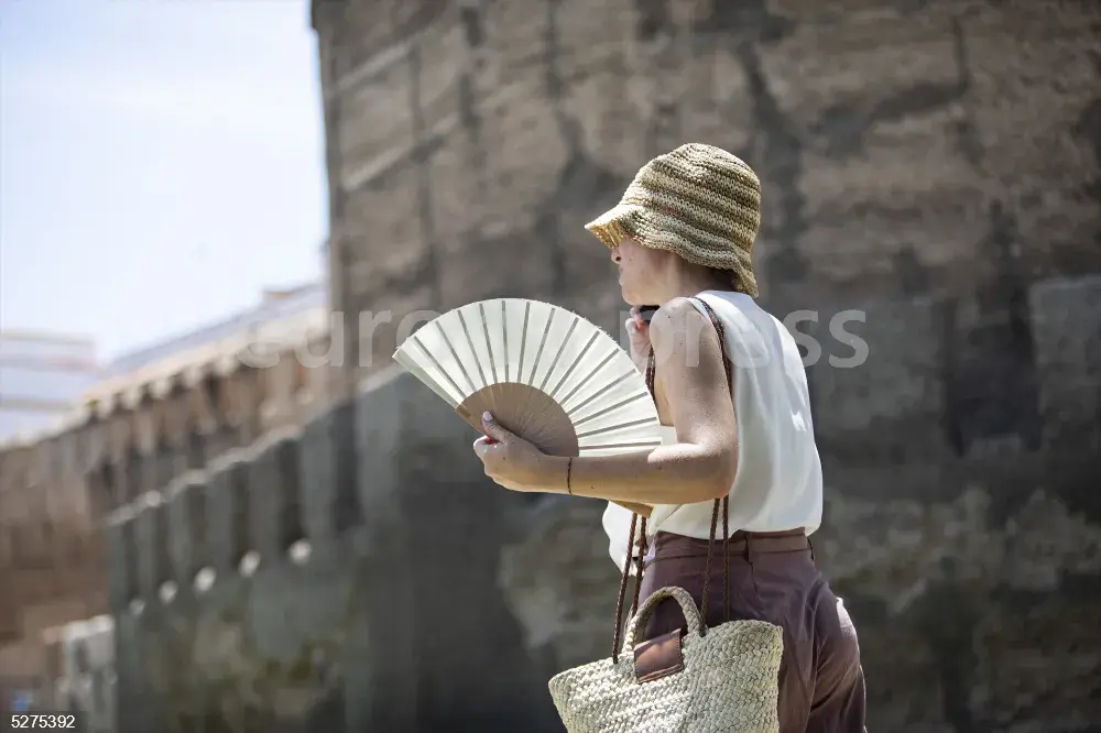 Ola de calor en Sevilla.