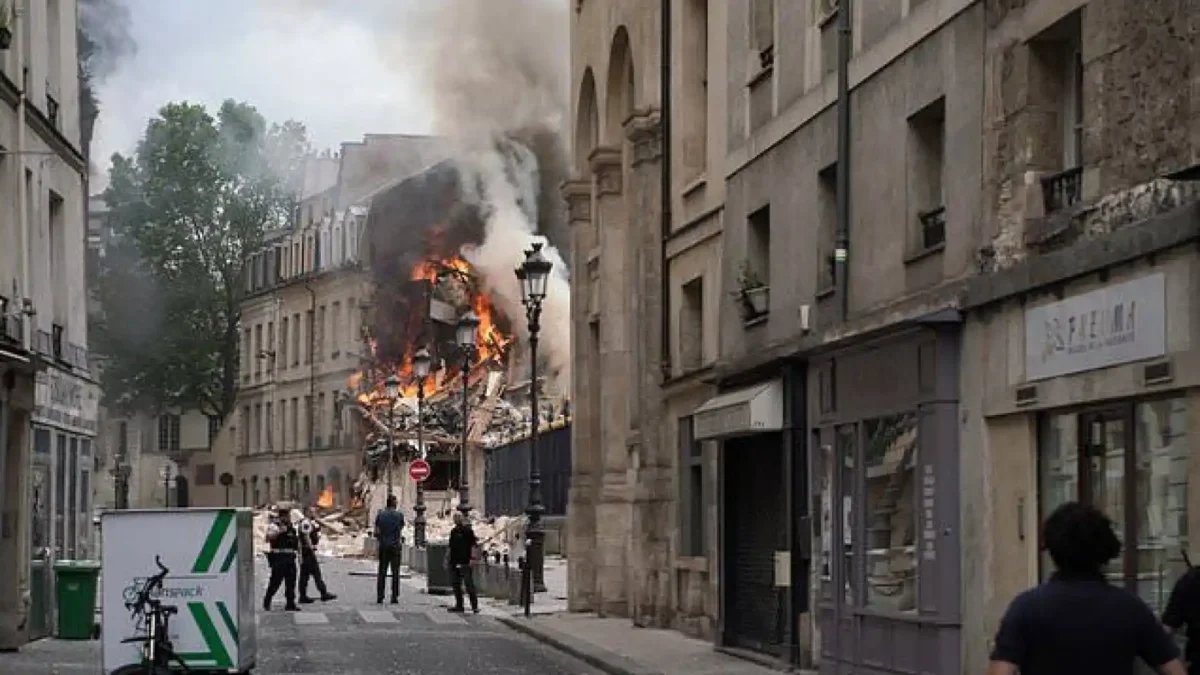 Al menos 16 heridos, siete de ellos en estado crítico tras una fuerte explosión de gas en París