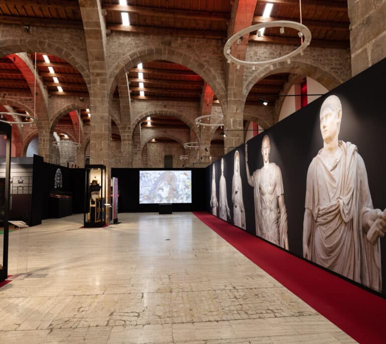 Realidad virtual y 150 piezas arqueológicas para meterse en la piel del último gladiador de Pompeya