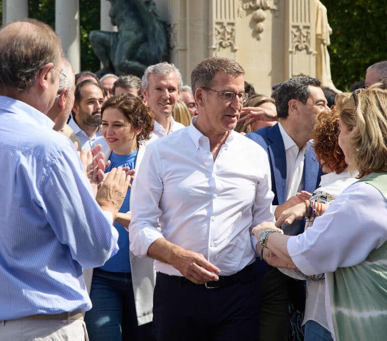 El PP de Feijóo sigue creciendo, según la encuesta de Ipsos para 'La Vanguardia'