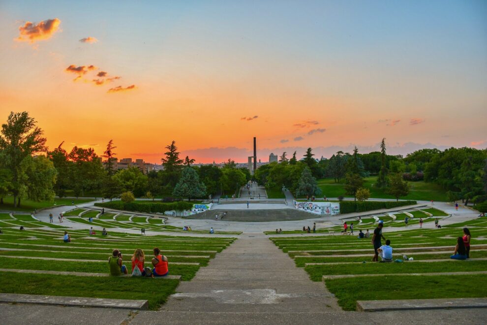 Parque Enrique Tierno Galván.