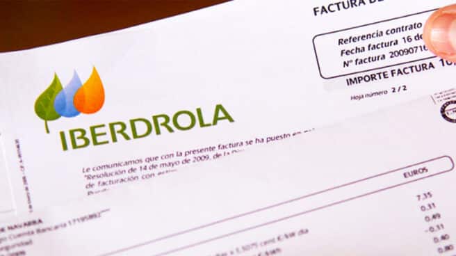 Factura de la luz, que cambiará a partir de 2024 Imagen de un recibo de electricidad de la compañía Iberdrola