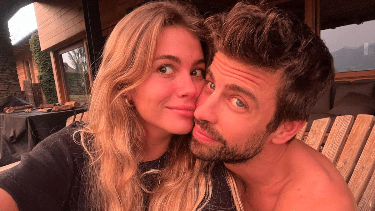 Clara Chía y Gerard Piqué en la última fotografía que compartió el exfutbolista, que tiene 1,5 millones de "me gusta"