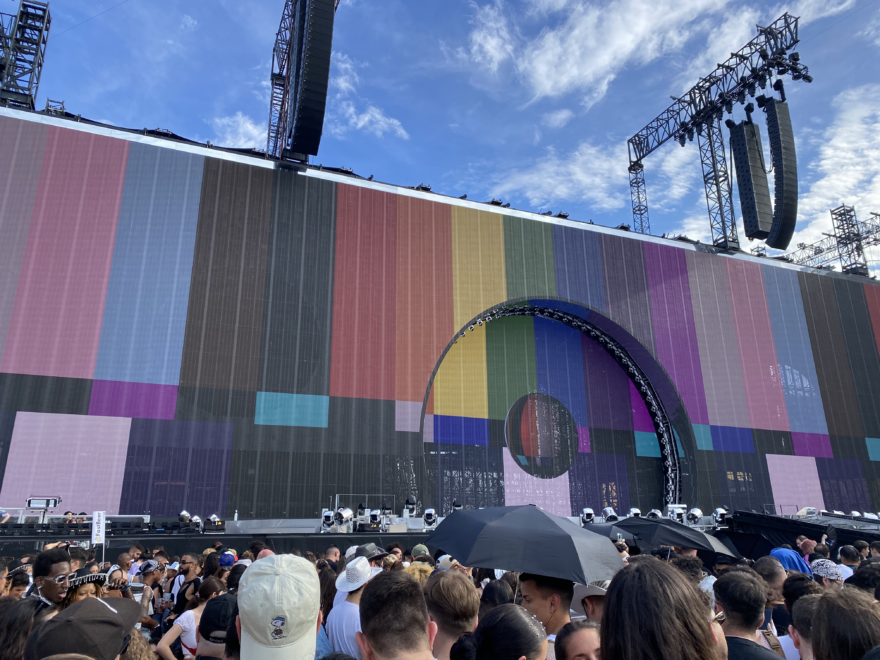 Inicio del concierto de Beyoncé en Barcelona en 2023