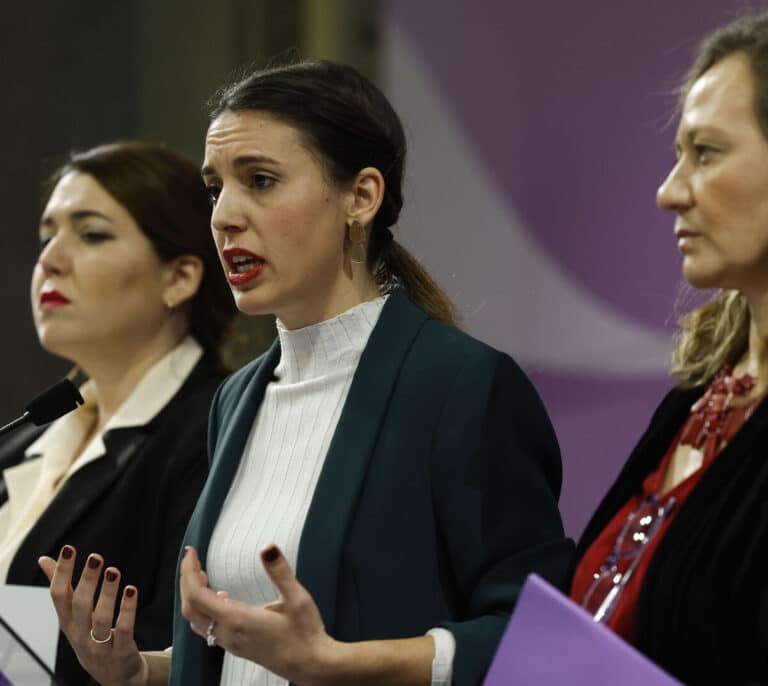 Los socios de Sumar no quieren a Irene Montero en sus listas