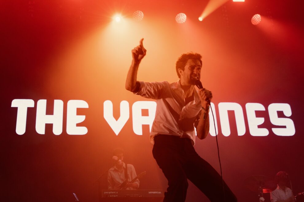 Justin Young (The Vaccines) durante su concierto en el Tomavistas.