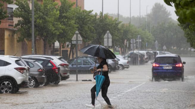 Rainy weather in Spain during the weekend of June 2023