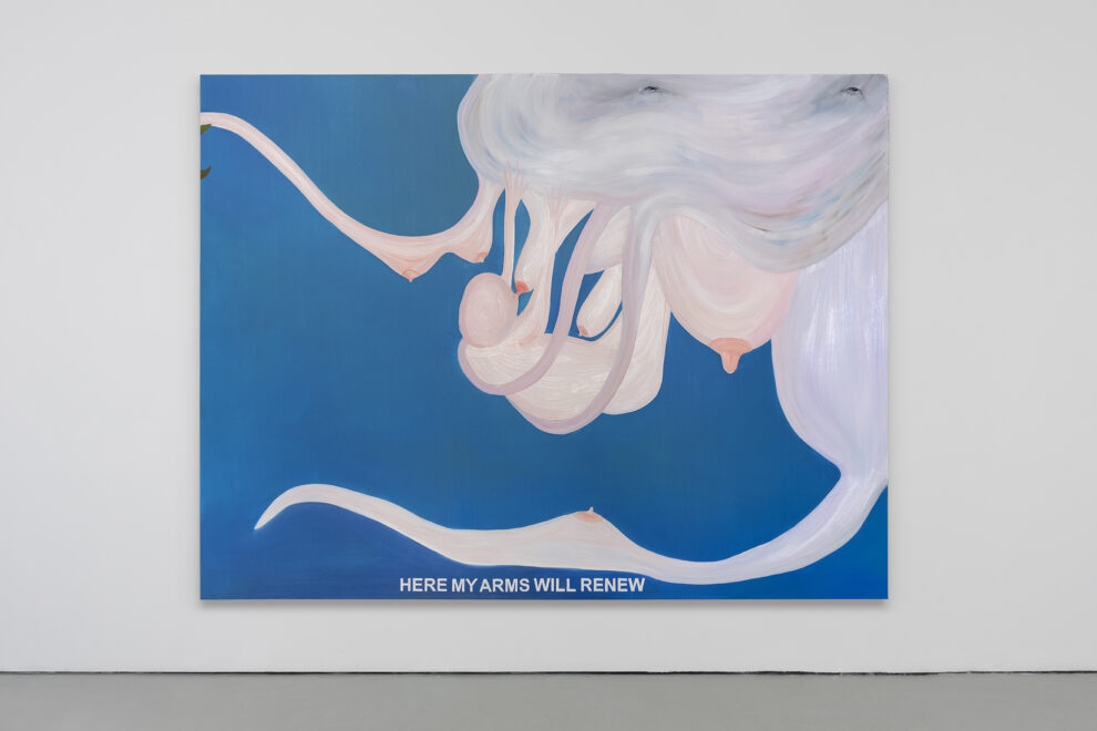 Laure Prouvost Esme Blue - Here My Arms Will Renew, 2022