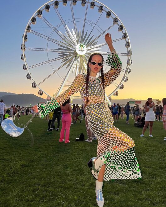 La influencer Marta Sierra en Coachella