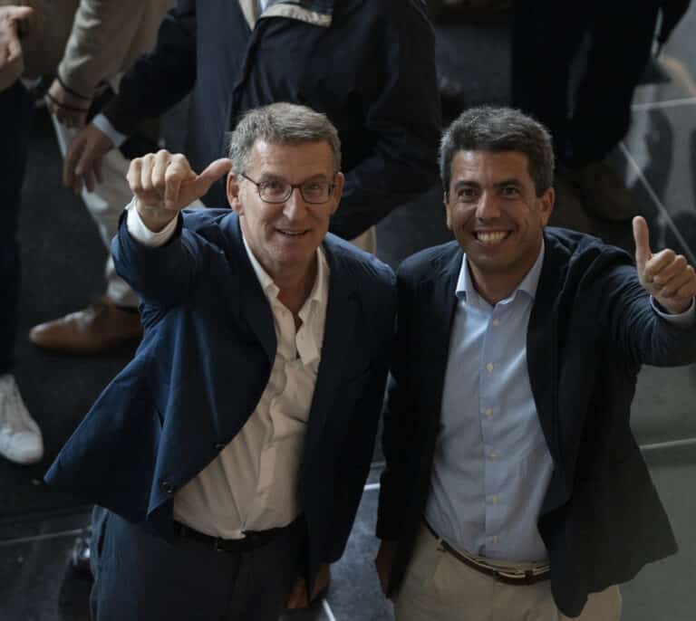 Génova y Mazón chocan por Vox: de la "línea roja" al candidato maltratador a la ausencia de vetos