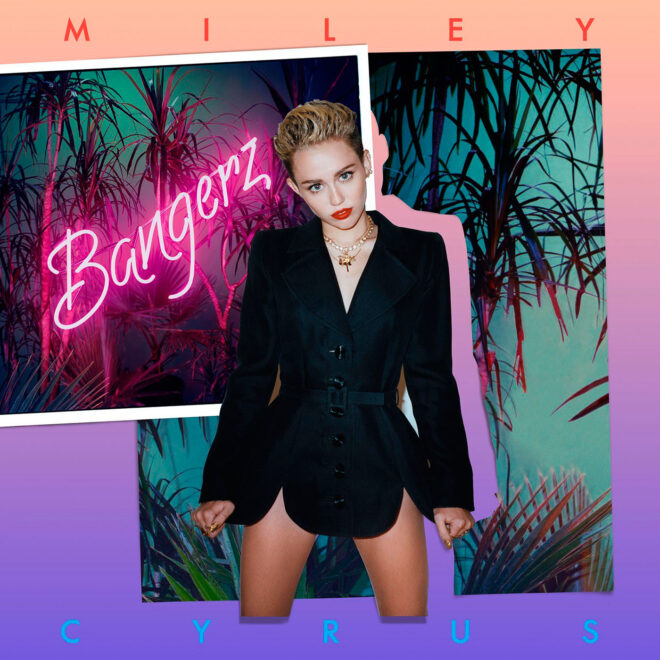 Miley Cyrus en la portada de su álbum 'Bangerz', de 2013