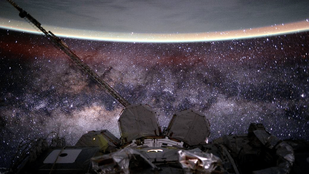 Una imagen del espacio de la NASA, que investiga los "fenómenos anómalos no identificados" (OVNI) en su primera reunión pública