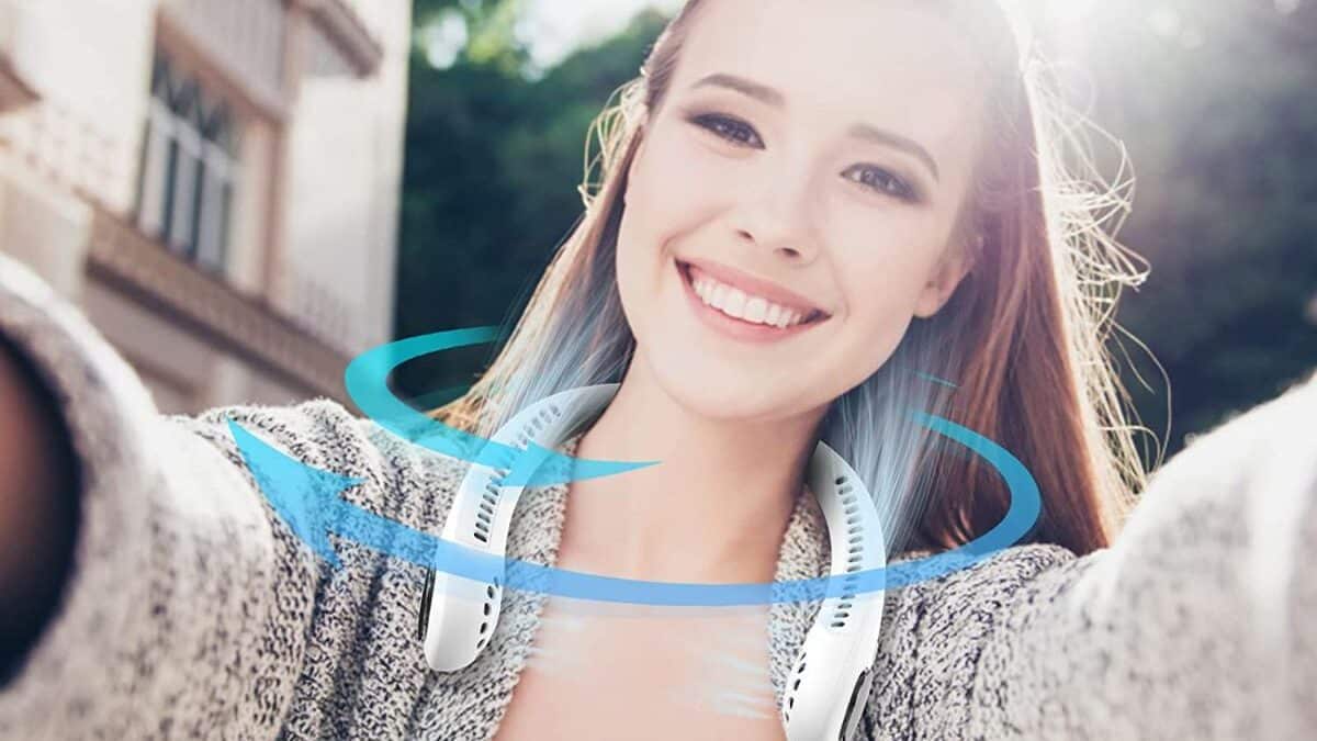 El ventilador de cuello más vendido este verano en Amazon ¡ahora solo cuesta 16 euros!