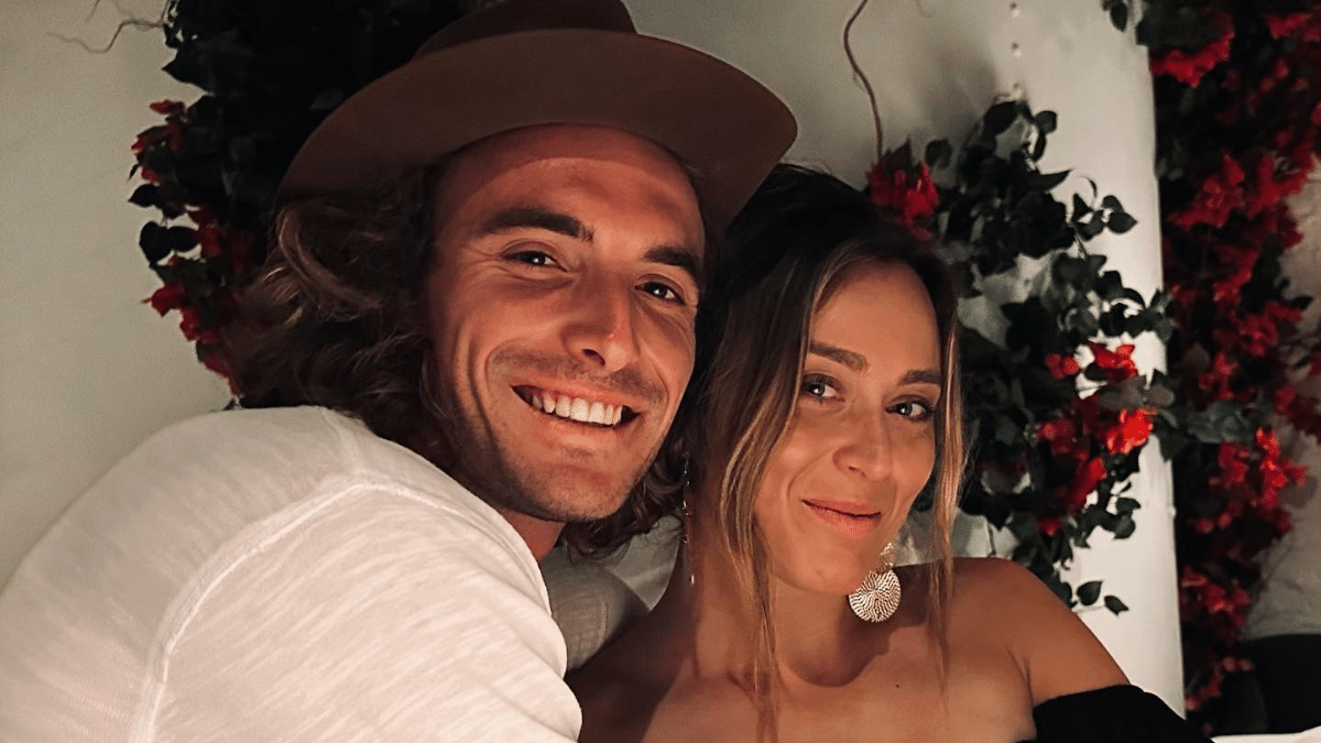 Paula y Tsitsipas han publicado su amor en redes sociales