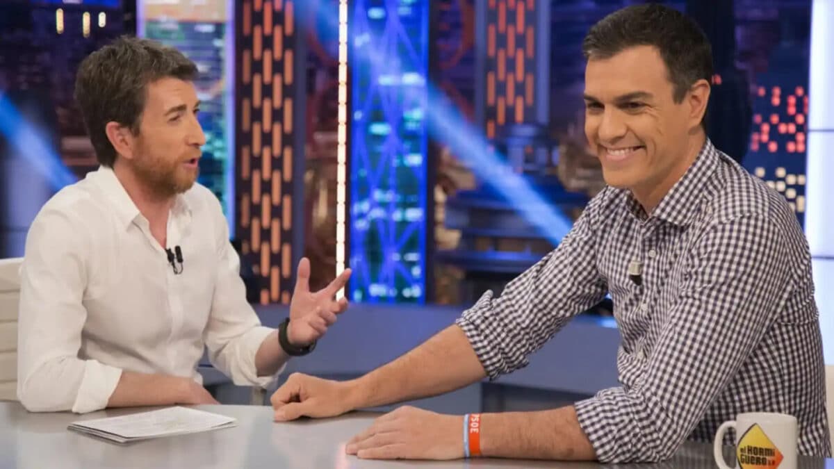 Pedro Sánchez en el programa de Pablo Motos 'El Hormiguero'