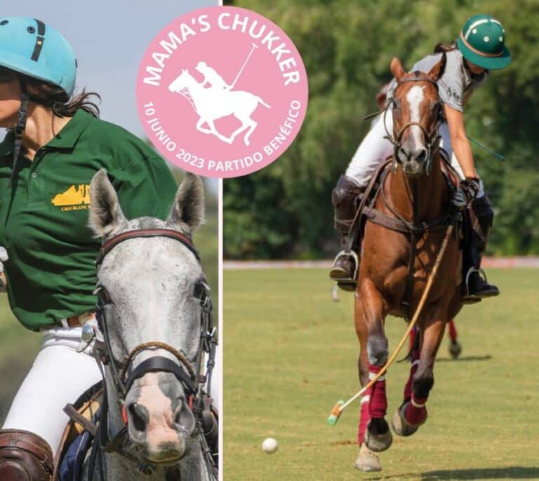 Arranca la primera edición de Mama's Chukker, un partido benéfico de polo femenino contra el cáncer de mama