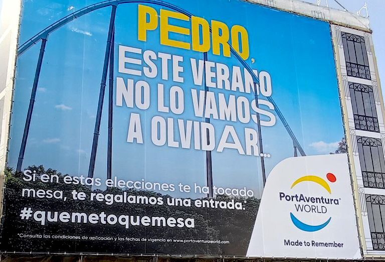 PortAventura dará una entrada gratis a los ciudadanos citados a las mesas electorales del 23-J