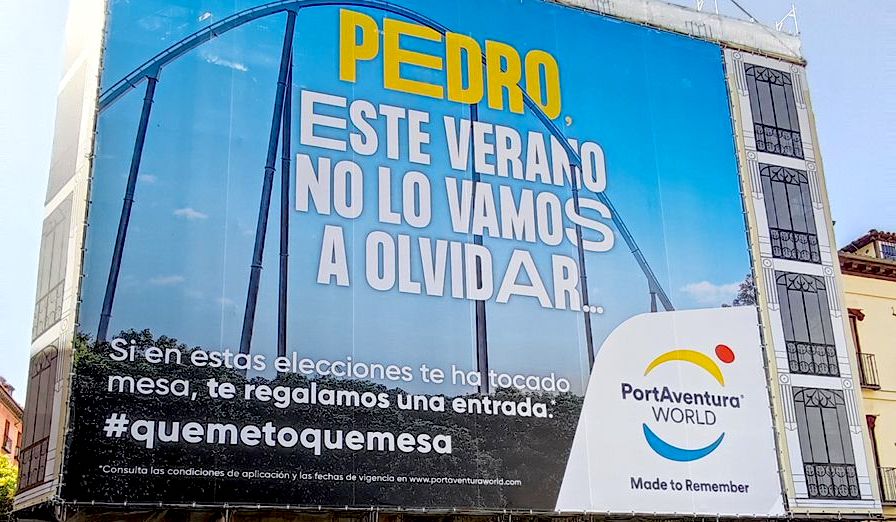 PortAventura dará una entrada gratis a los ciudadanos citados a las mesas electorales del 23-J