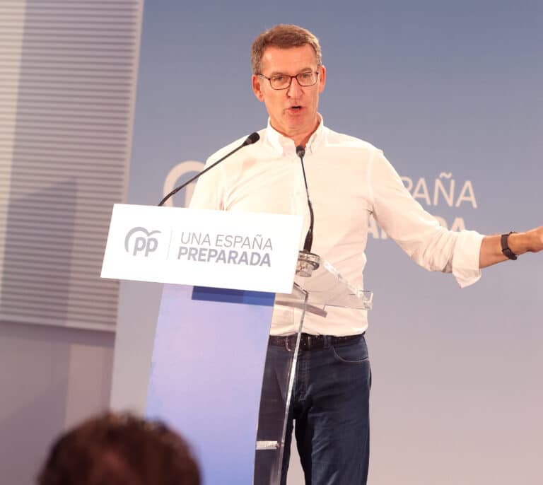 Feijóo, contundente frente al negacionismo del número 2 de Vox en Valencia: "La violencia de género existe"
