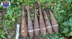 Detonan seis proyectiles de la Guerra Civil en Vizcaya