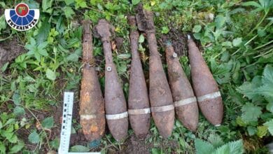 Detonan seis proyectiles de la Guerra Civil en Vizcaya