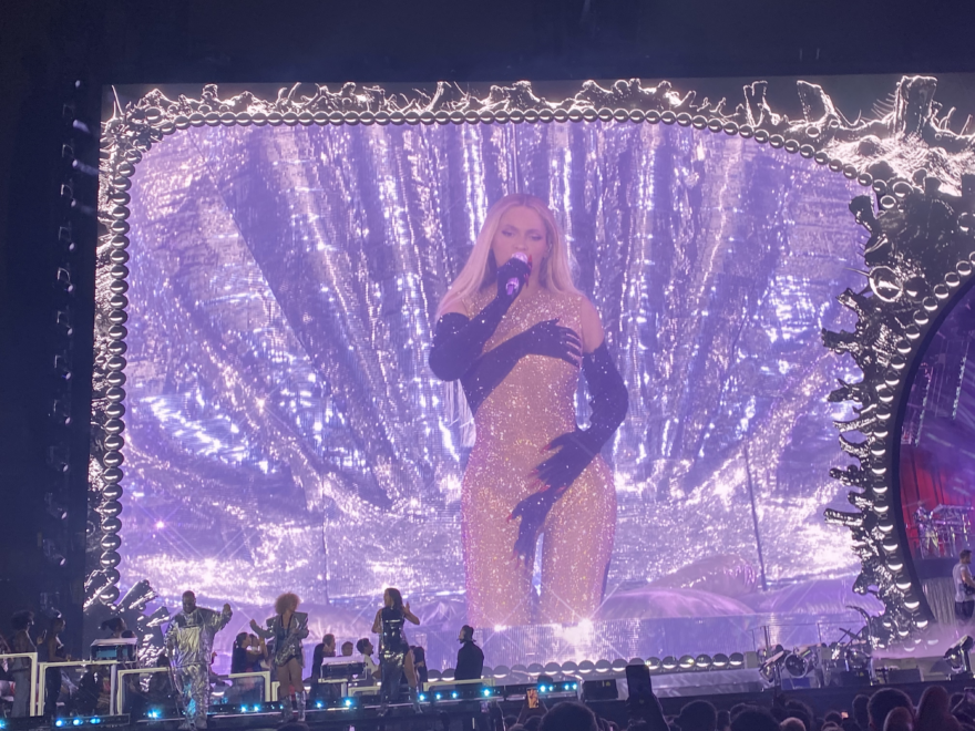 Vestido de Beyoncé en Barcelona en 2023