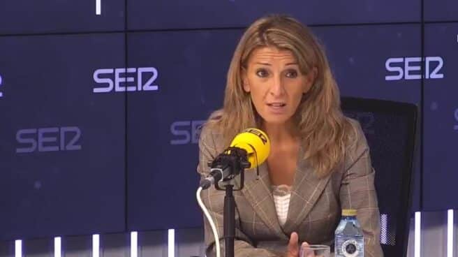 Yolanda Díaz se reunirá con directivos de Prisa, Atresmedia y Mediaset Yolanda Díaz, durante una entrevista en Cadena Ser