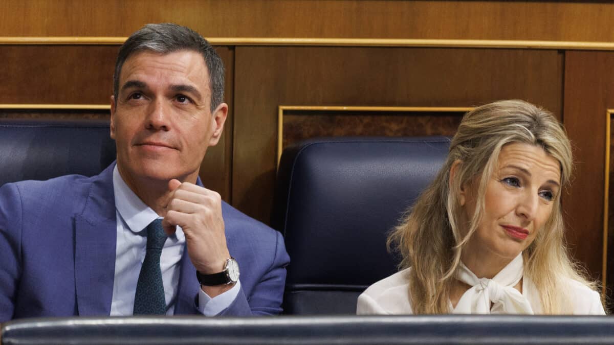 Díaz corrige a Sánchez sobre el feminismo de Montero: "Cuidado con lo que decimos"