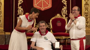 Iceta disfruta de su debut en los Sanfermines, "un acontecimiento verdaderamente cultural"
