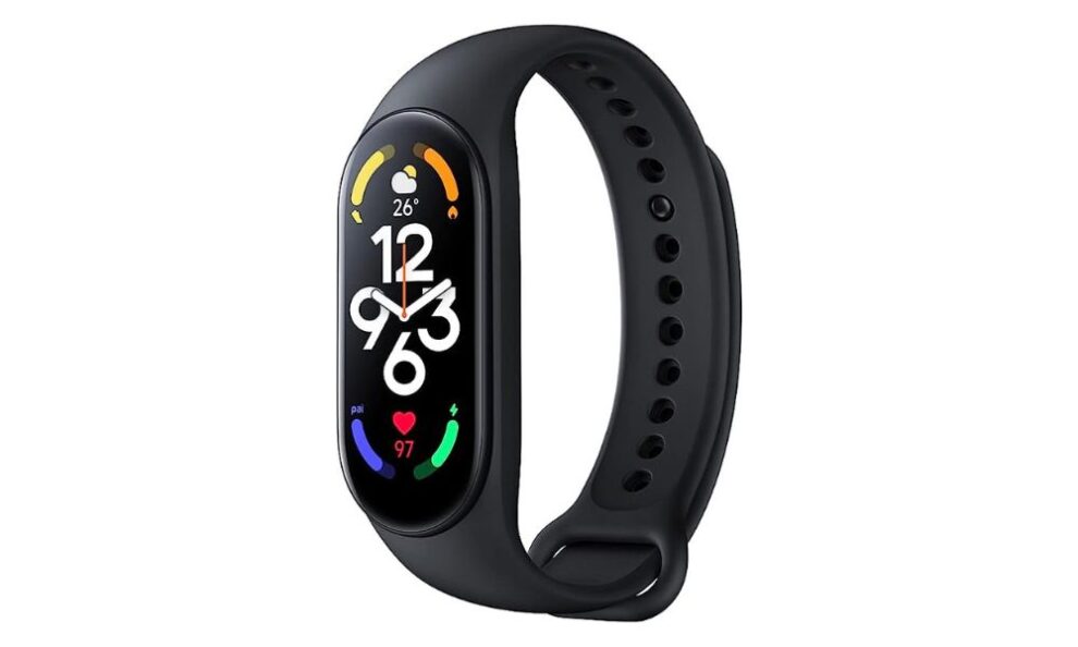 Pulsera de actividad Xiaomi Smart Band 7 de color negro