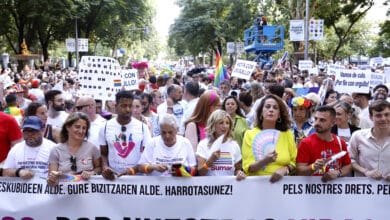 El Orgullo más político se convierte en una llamada al voto de izquierdas el 23-J