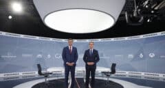 El cara a cara entre Sánchez y Feijóo alcanza casi los 6 millones de espectadores pero es el menos visto de los siete celebrados